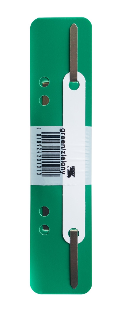 Wąsy skoroszytowe PP 25 szt. jasno-zielony Tres